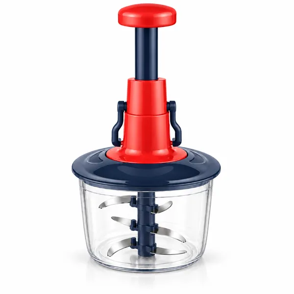 Transparent_Manual_Push_Vegetable_Chopper