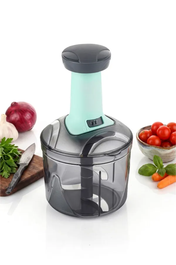 Black_Manual_Hand_Press_Vegetable_Chopper
