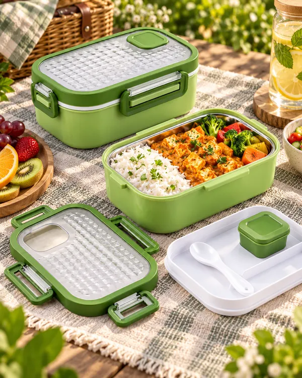 Green_Plastic_Travel_Solid_Lunch_Box