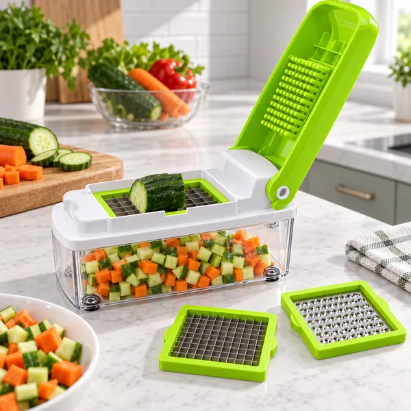 Green_Plastic_Multi_Blade_Vegetable_Chopper
