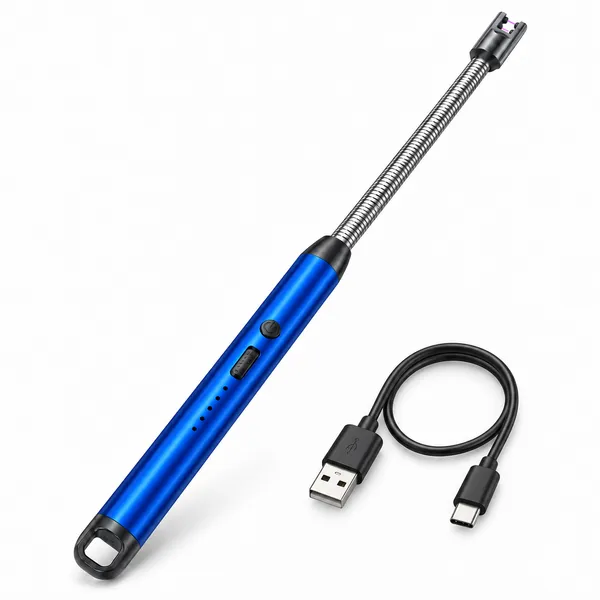 Blue_Flexible_Neck_Candle_And_Gas_Lighter