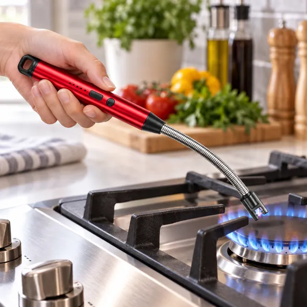 Red_Electric_Arc_Lighter_With_Flexible_Neck