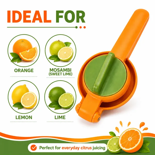 Orange_Plastic_Manual_Citrus_Juicer