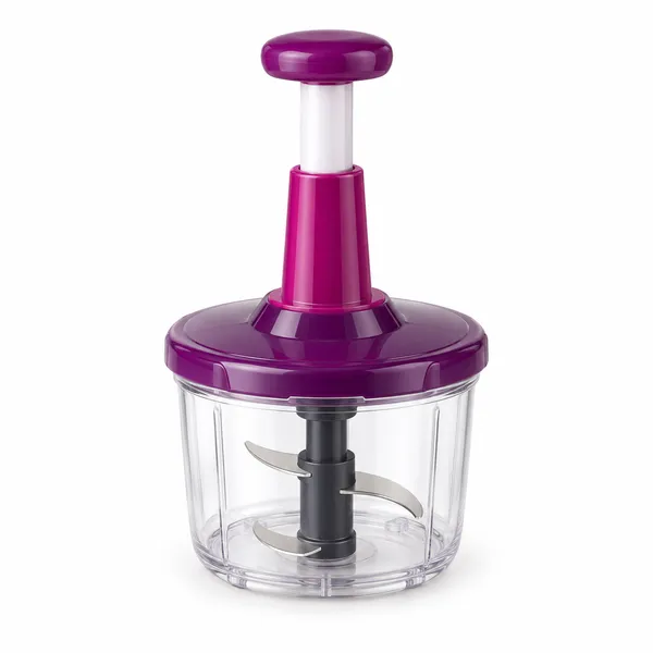 Transparent_Purple_Manual_Vegetable_Chopper
