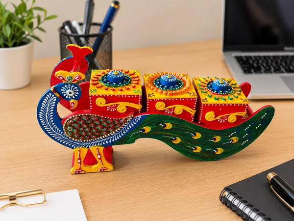 Hand-Painted_Peacock_Dry_Fruit_Box_