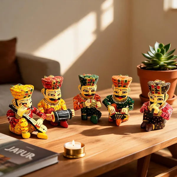 Wooden_Multicolor_Musician_Figurine_Set_Of_5