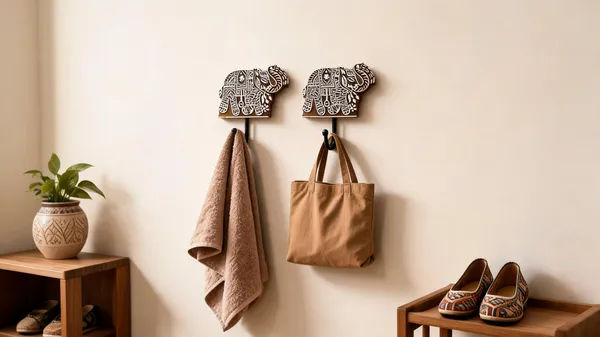 Wooden_Metal_Elephant_Motif_Wall_Hook_Set_Of_2