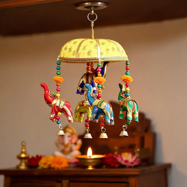 Fiber_Decorative_Elephant_Motif_Hanging_Bell_Chime