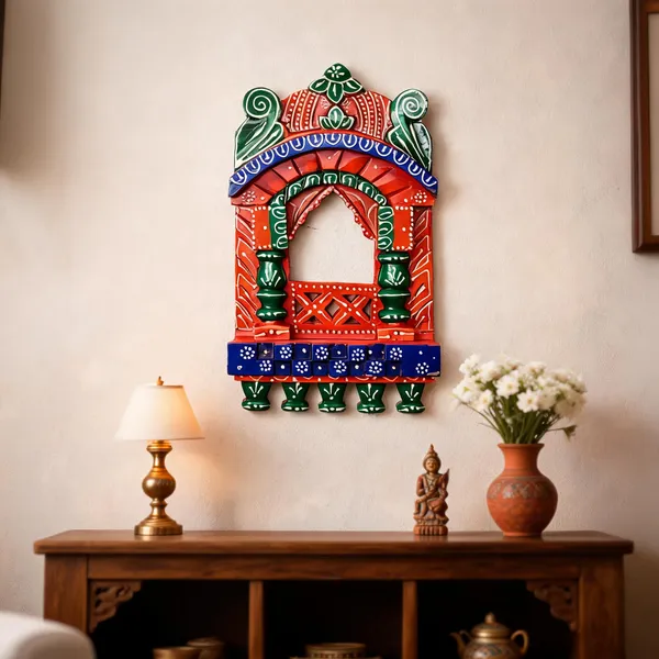 Wooden_Traditional_Painted_Temple_Wall_Hanging