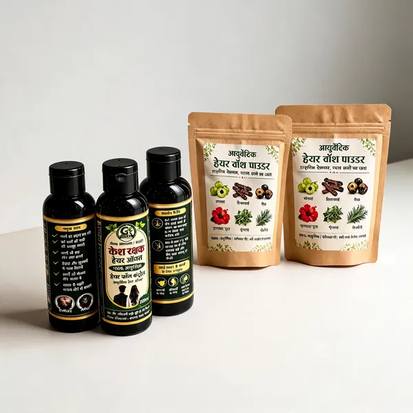 Kesh_Rakshak_Hair_Oil_and_Hair_Wash_Powder_Combo_Pack