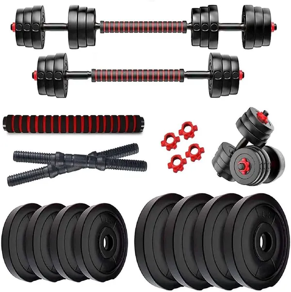 Black_Pvc_8_Kg_Dumbbell_Set_For_Home_Gym
