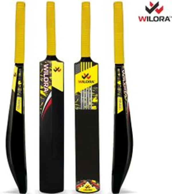 Wilora_Plastic_Full_Size_Cricket_Bat_34X4.5_Inch