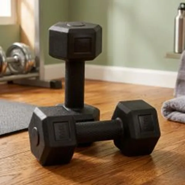 Pvc_Hex_Dumbbell_Set_2_Kg_Each_4_Kg_Total_Fixed_Weight