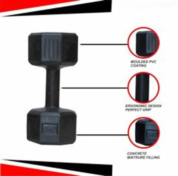 Pvc_Hex_Dumbbell_Set_2_Kg_Each_4_Kg_Total_Fixed_Weight