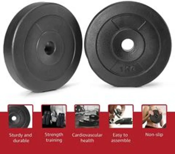 Black_Pvc_Rubber_Coated_Hex_Fixed_Weight_Dumbbell_Set