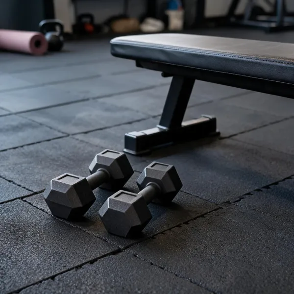 Black_Pvc_Hex_Fixed_Weight_Dumbbell_Set_For_Home_Gym