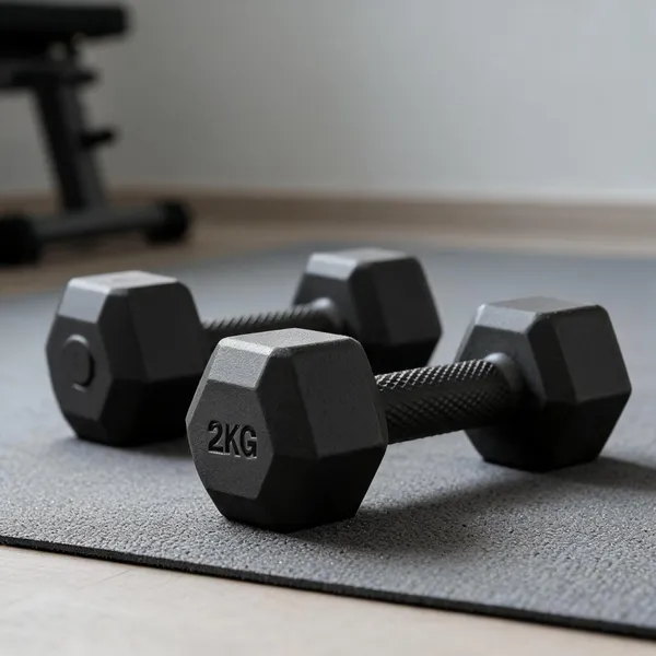 Pvc_Hex_Dumbbell_Set_2_Kg_Each_4_Kg_Total_Fixed_Weight