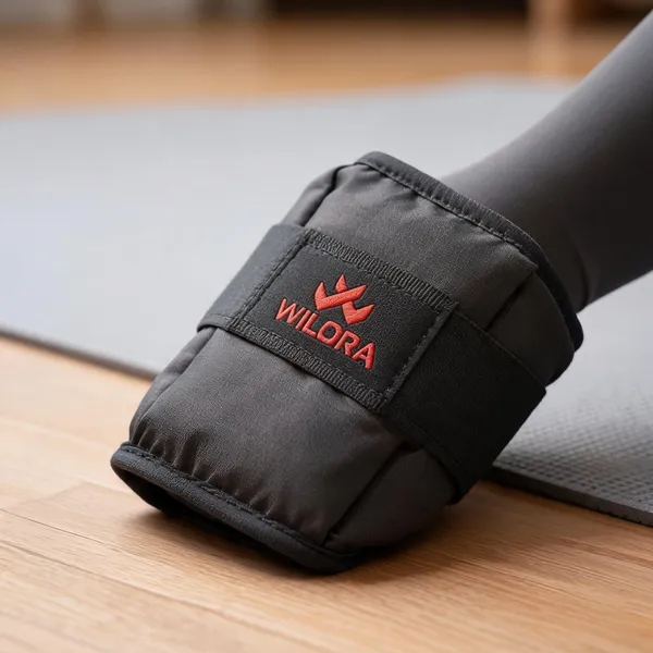 Black_Adjustable_0.2Kg_Ankle_Weight_Pack_Of_2