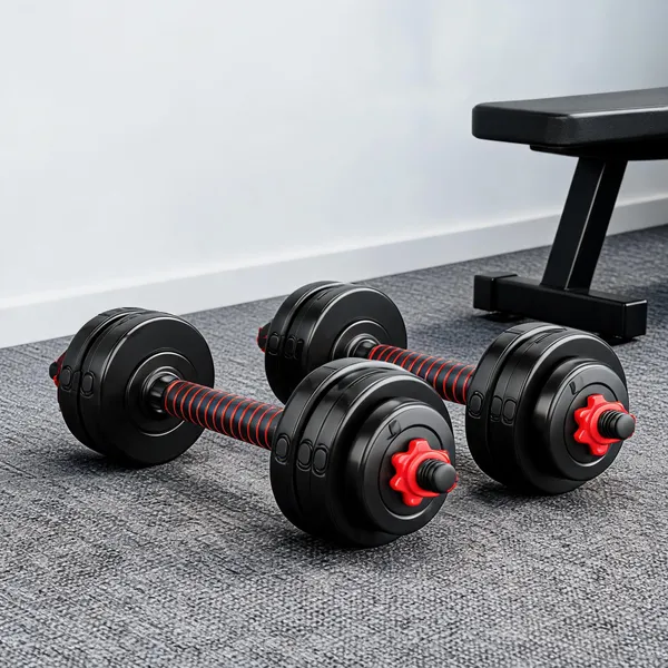 Black_Pvc_8_Kg_Dumbbell_Set_For_Home_Gym