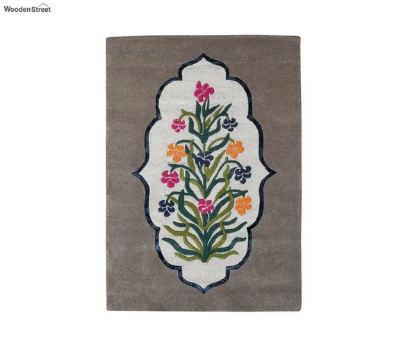 Mandarin_Hand_Tufted_Floral_Carpet_Rug