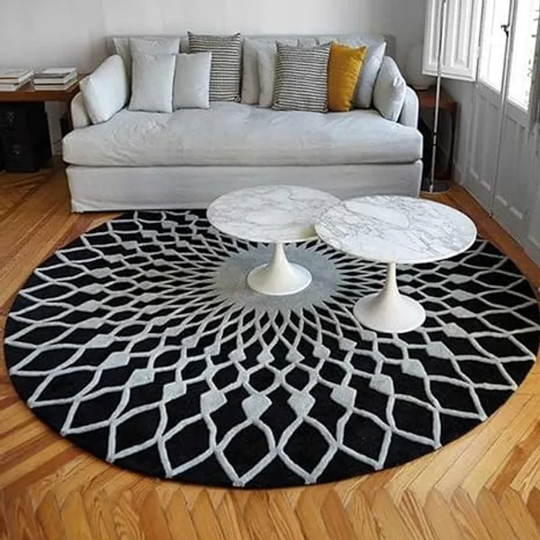Velvizo_Round_Hand_Tufted_Carpet_Rug