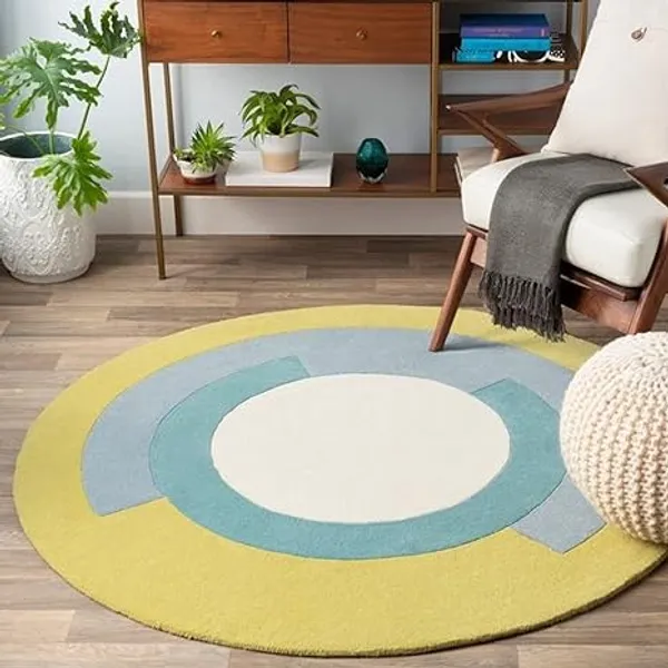 Snuggleva_Round_Hand_Tufted_Carpet_Rug