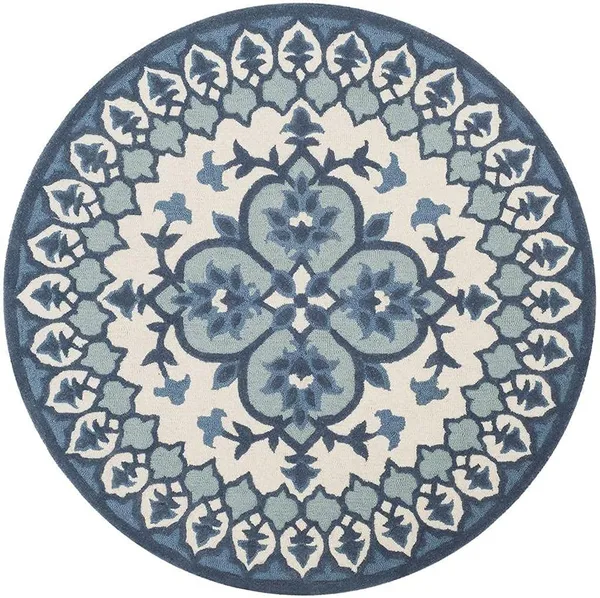Furryora_Round_Hand_Tufted_Carpet_Rug