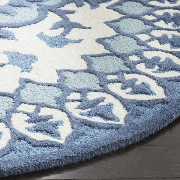 Furryora_Round_Hand_Tufted_Carpet_Rug