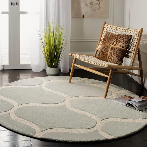 Velvenio_Round_Hand_Tufted_Carpet_Rug