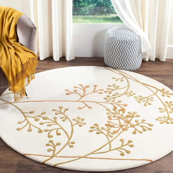 Luxora_Round_Hand_Tufted_Carpet_Rug