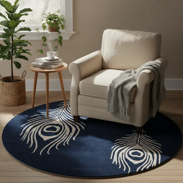 Softanova_Round_Hand_Tufted_Carpet_Rug