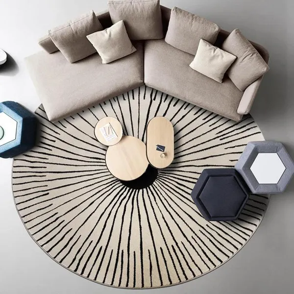 Softique_Round_Hand_Tufted_Carpet_Rug