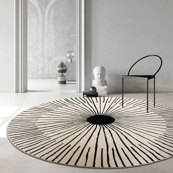 Softique_Round_Hand_Tufted_Carpet_Rug