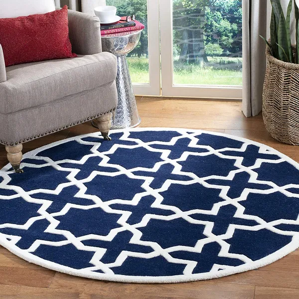 Velvora_Round_Hand_Tufted_Carpet_Rug