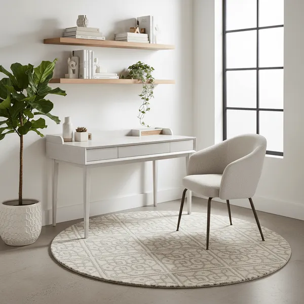 Snugmora_Round_Hand_Tufted_Carpet_Rug