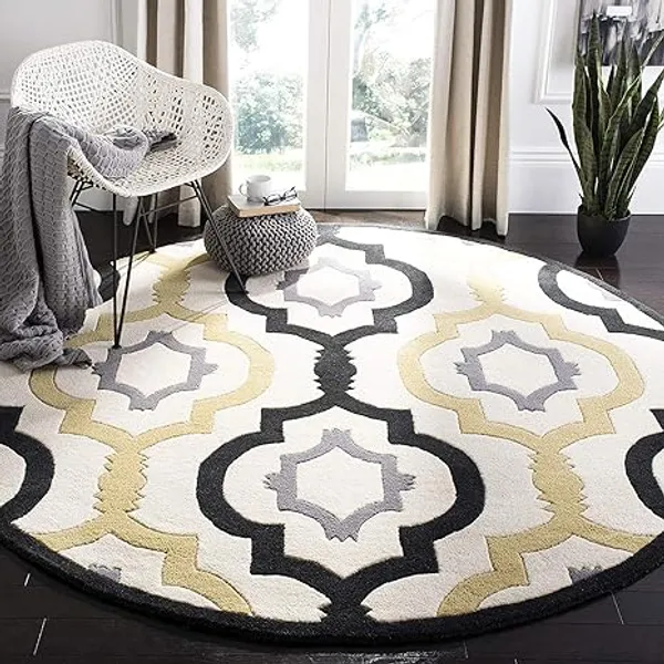 Halozine_Round_Hand_Tufted_Carpet_Rug