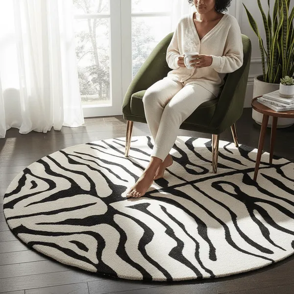 Luxmora_Round_Hand_Tufted_Carpet_Rug