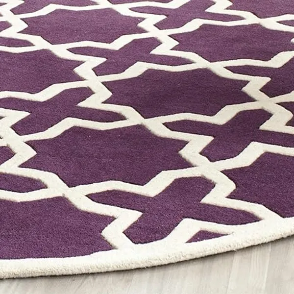 Softora_Round_Hand_Tufted_Carpet_Rug