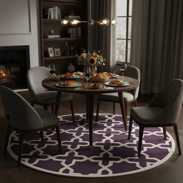 Softora_Round_Hand_Tufted_Carpet_Rug