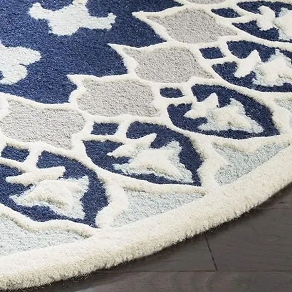 Tuftelle_Round_Hand_Tufted_Carpet_Rug