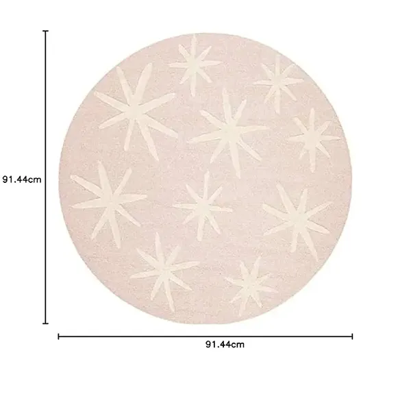 Lushion_Round_Hand_Tufted_Carpet_Rug
