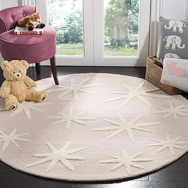Lushion_Round_Hand_Tufted_Carpet_Rug