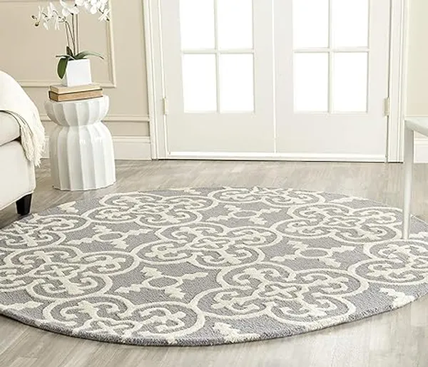 Snugova_Round_Hand_Tufted_Carpet_Rug
