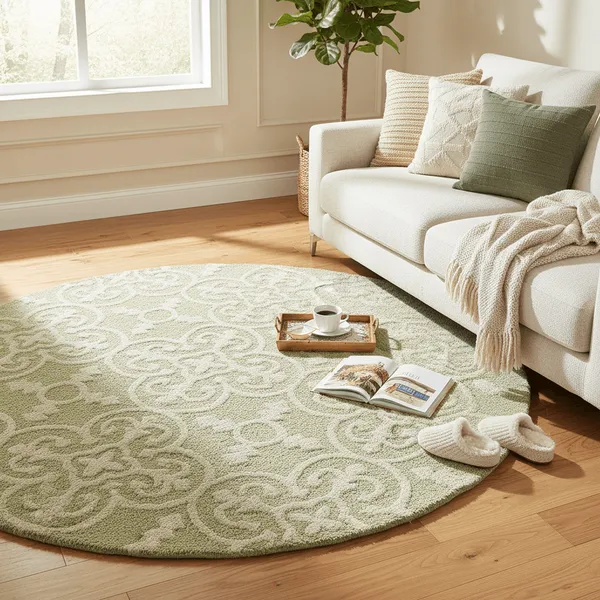 Flufforia_Round_Hand_Tufted_Carpet_Rug