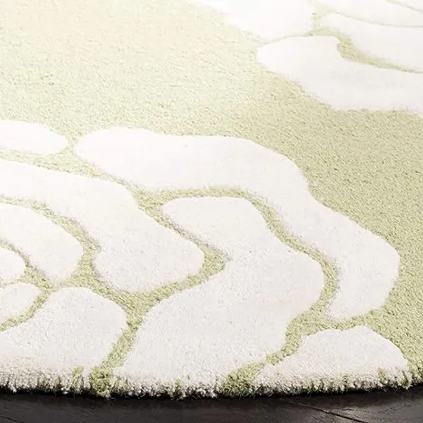 Snuggleo_Round_Hand_Tufted_Carpet_Rug