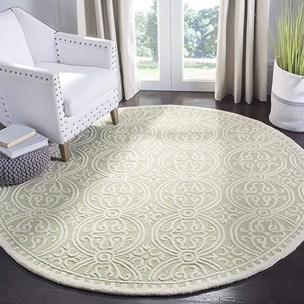 Softura_Round_Hand_Tufted_Carpet_Rug