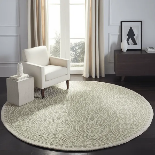 Softura_Round_Hand_Tufted_Carpet_Rug