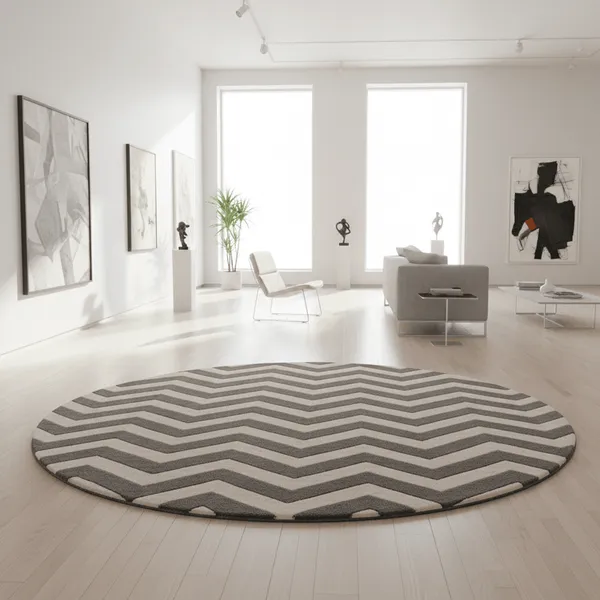 Snugive_Round_Hand_Tufted_Carpet_Rug