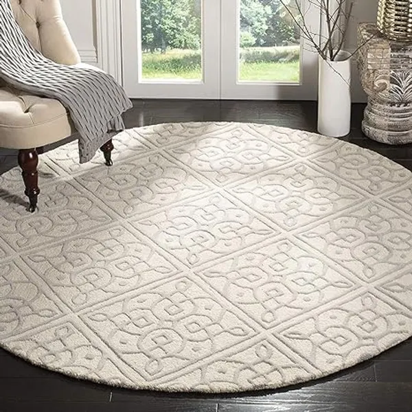 Cozyrova_Round_Hand_Tufted_Carpet_Rug