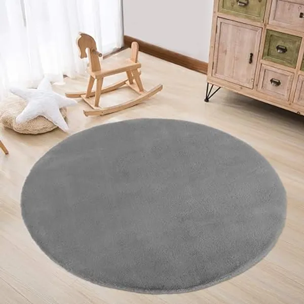 Snugique_Round_Hand_Tufted_Carpet_Rug